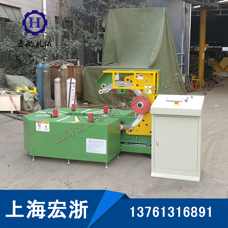 卧式钢带缠绕机